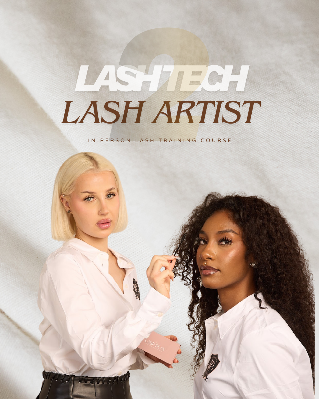 Lash tech to Lash Artist – 1:1 in-person training course (2-Day Intensive)