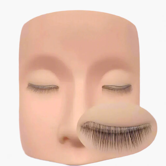 3 Lash Layer Training Doll Face